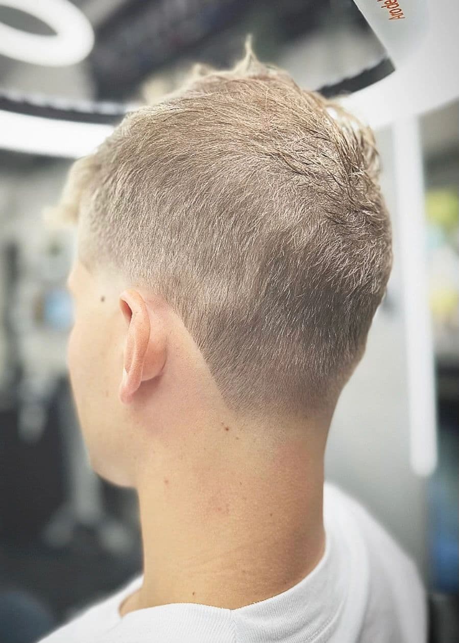 Textured taper, back view